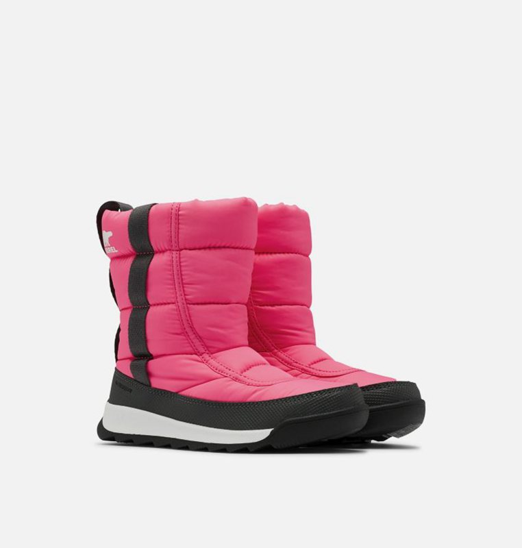 Sorel Barn Vinterkängor Rosa/Svarta - Childrens Whitney™ Ii Puffy Mid - ZCM-578304